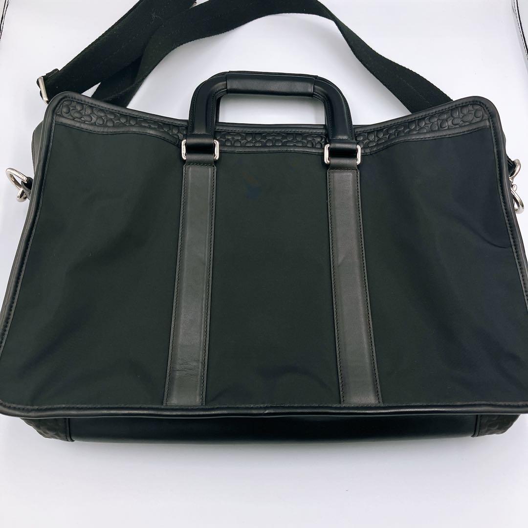 【ほぼ新品•タグ付き】コーチ　2way ビジネスバッグ　F71118