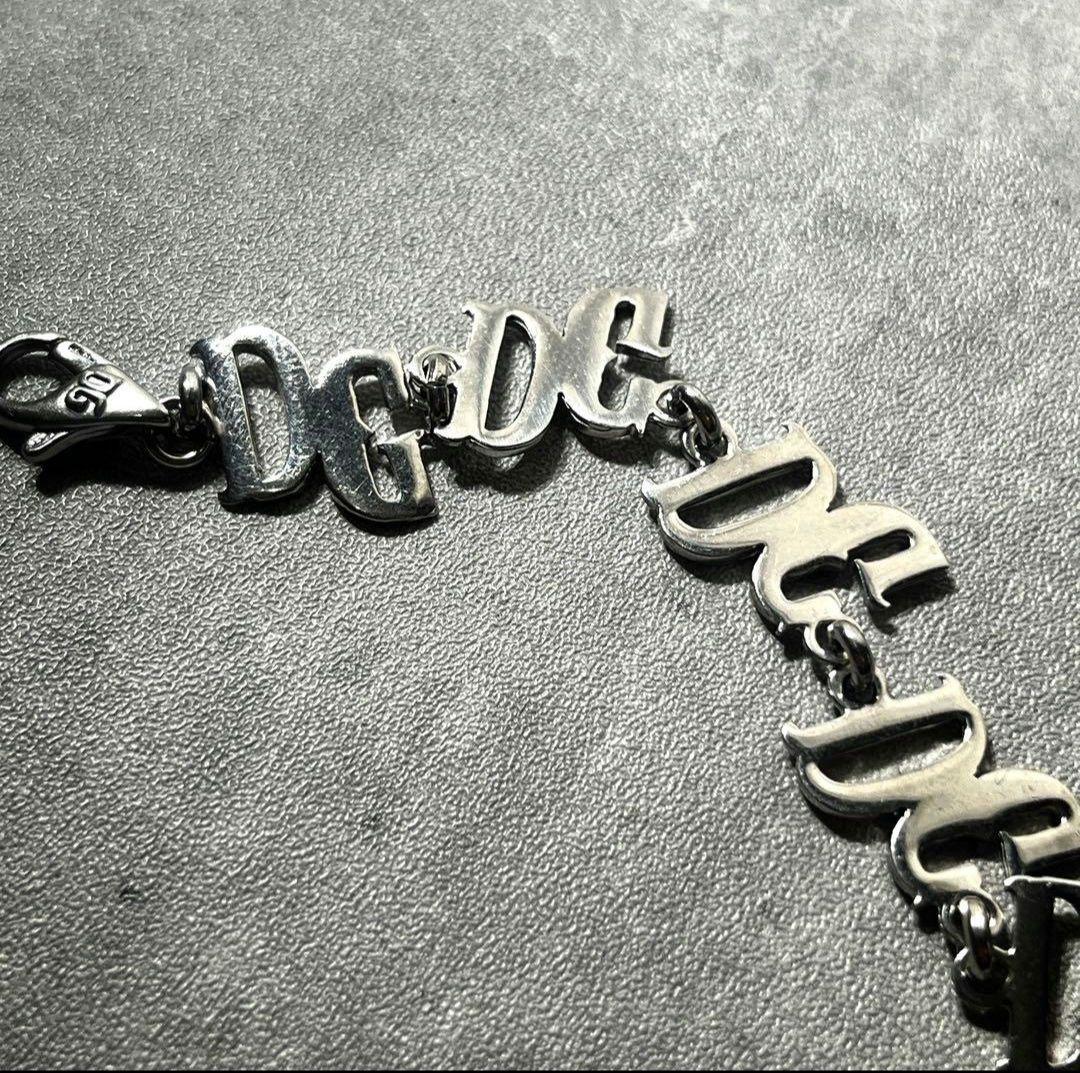 アクセサリー DOLCE&GABBANA silver925 DG LOGO bracelet
