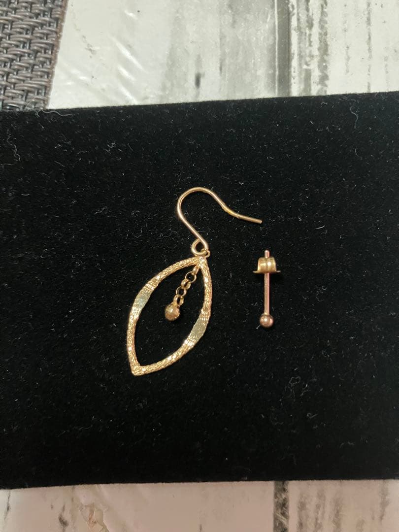 K18 Pt900ピアス 片方ずつ 5個セット