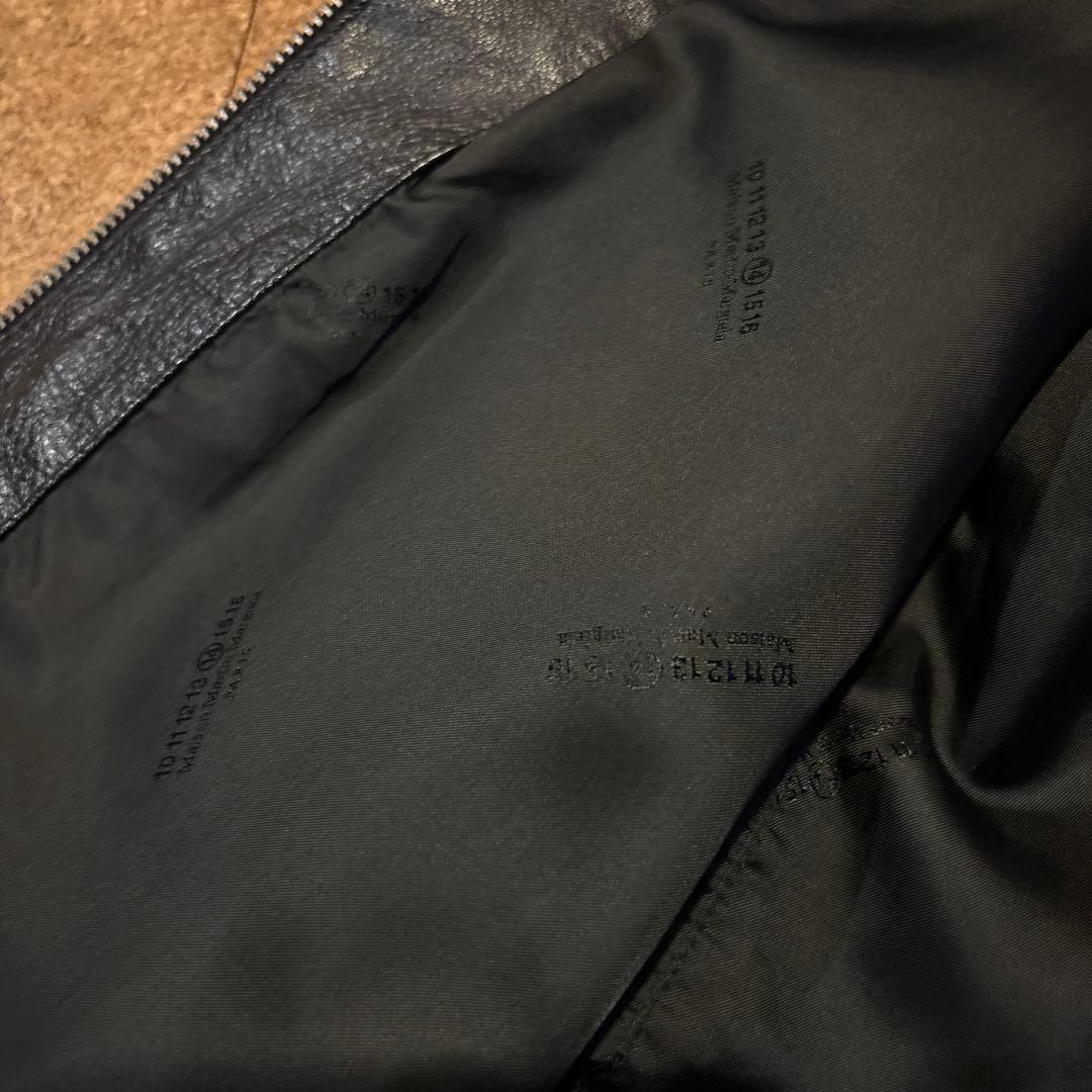 美品マルジェラ本人期07SS八の字ライダース 48