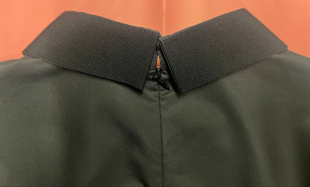 Demi-Luxe BEAMS グログランカラーブラウス