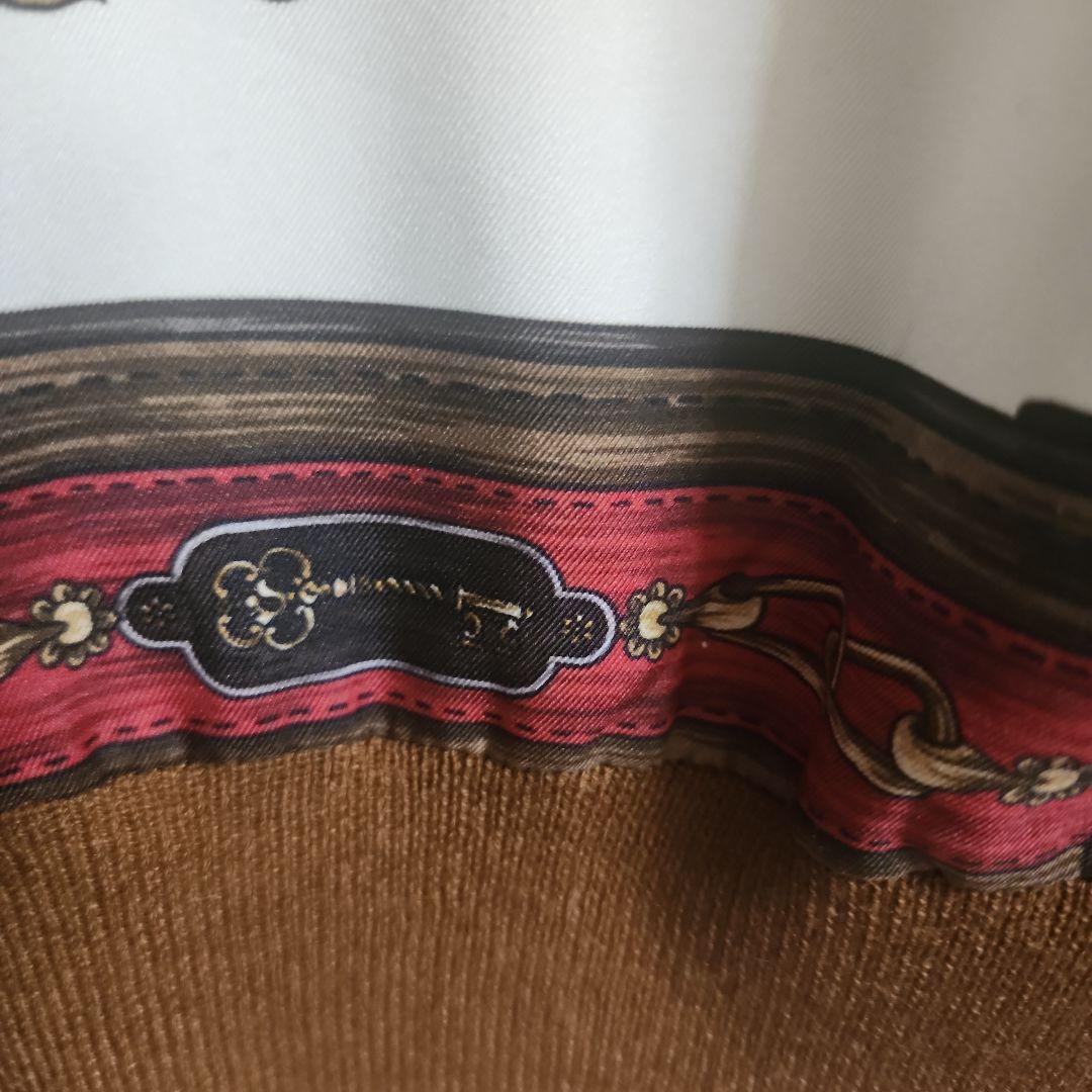 かこ ロイスクレヨン チェックスカーフカーディガン