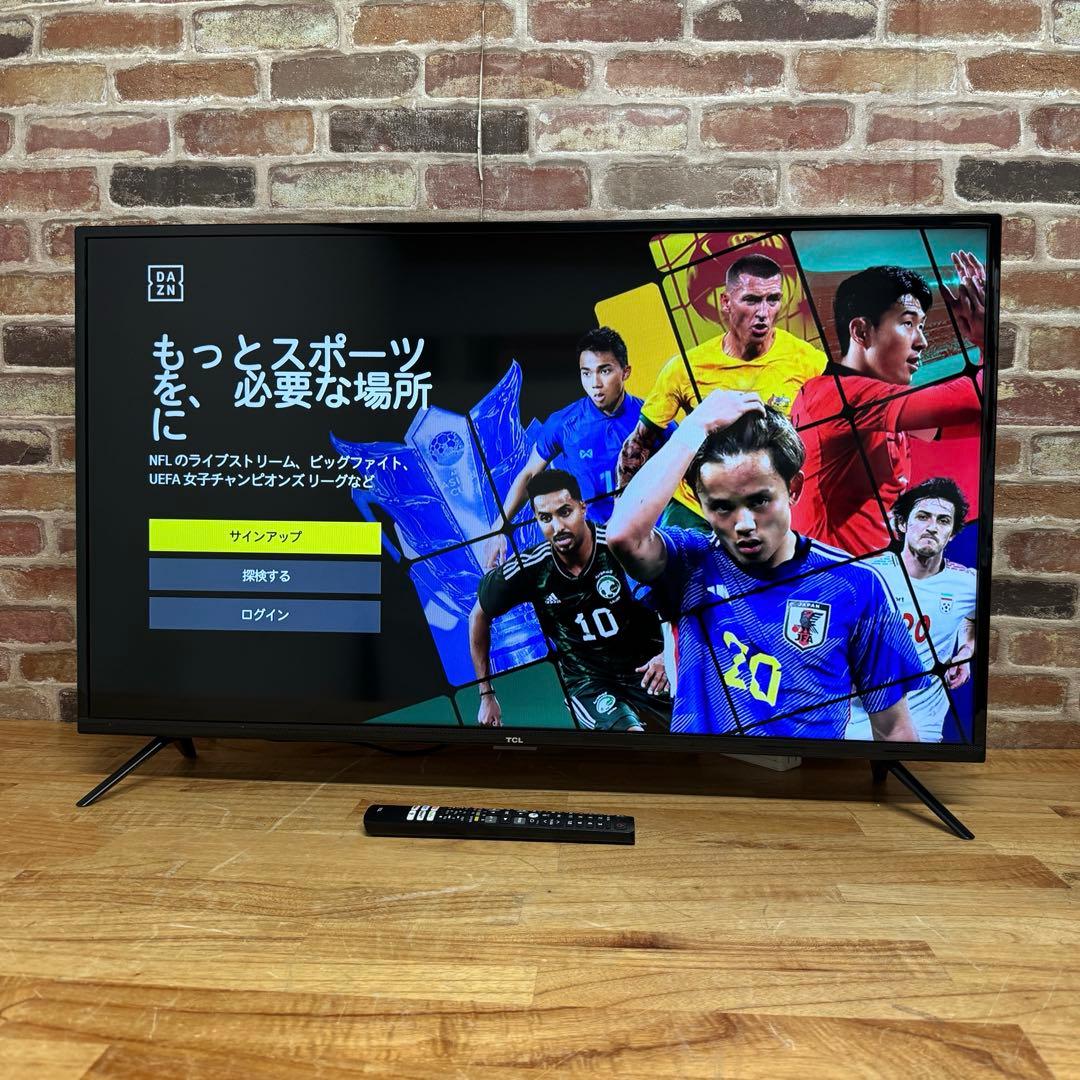 TCL 40V型 液晶テレビ スマートテレビ 40S515 ネット動画アプリ搭載