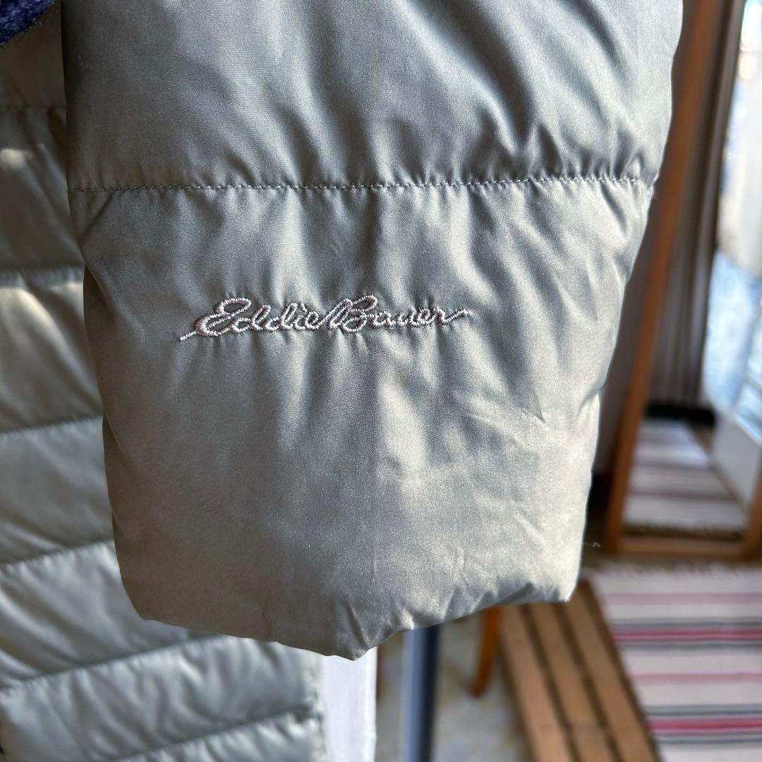 極美 Eddie Bauer ファー ロング丈 ダウンコート エディーバウアー