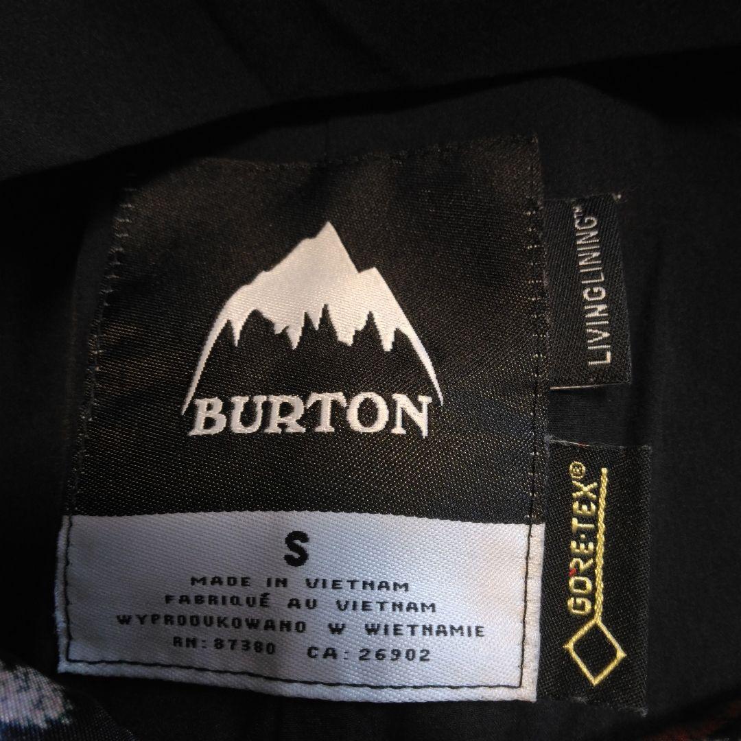 バートン　ゴアテックス　ビブパンツ　S　スノーボードウェア　BURTON