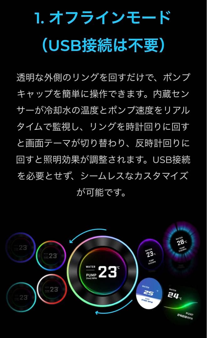 値下げ新品未開封 LIAN LI HydroShift II LCD 360N