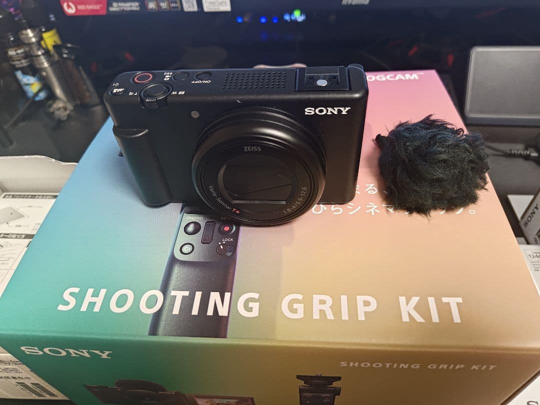 2025年1月30日購入　SONY ZV1M2　シューティンググリップセット