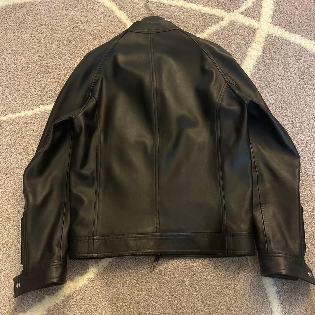 最終値下げ　極美品　EMMETI レザージャケット　MASSIMO 48