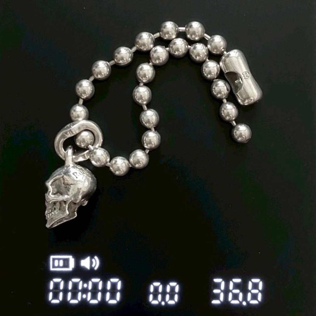 激レア　ルードギャラリー　シルバーポールブレスレット　スカル