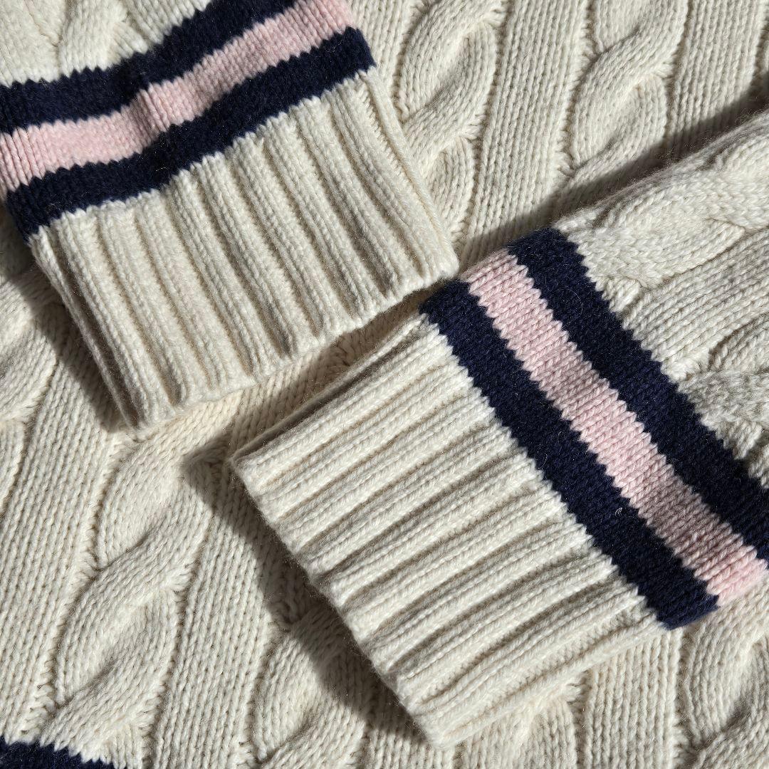 さとし　ラルフローレン PINKPONY ピンクポニー チルデンニット