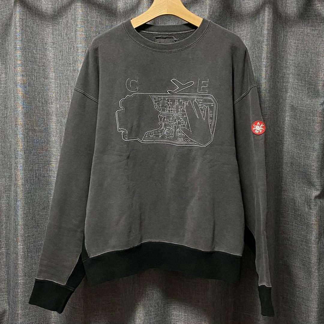 C.E CAVEMPT シーイー EMB DEPART CREW NECK L