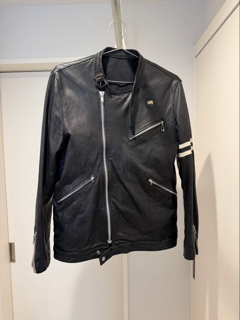 ヒステリックグラマーhysteric grammarライダースジャケットブラック