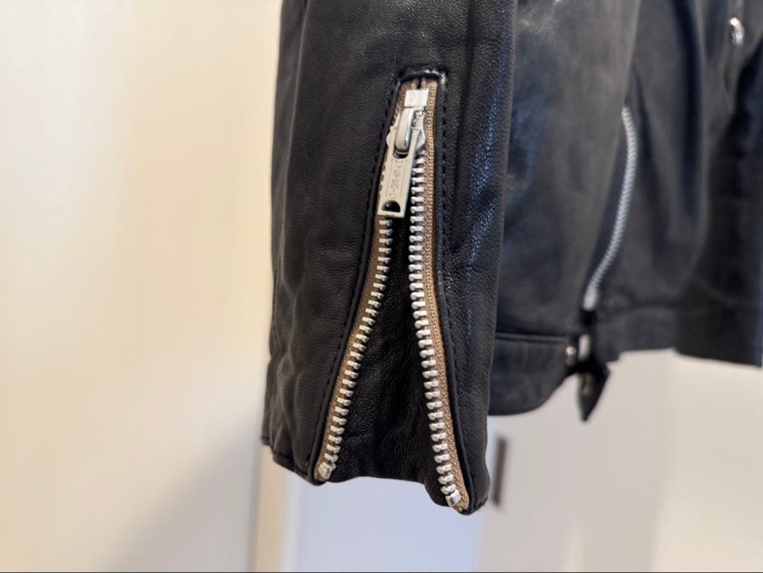 ヒステリックグラマーhysteric grammarライダースジャケットブラック