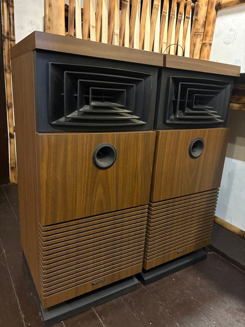 TechnicsSB-7000系大型ホーン搭載 ペア左右音出しOK昭和レトロ名機