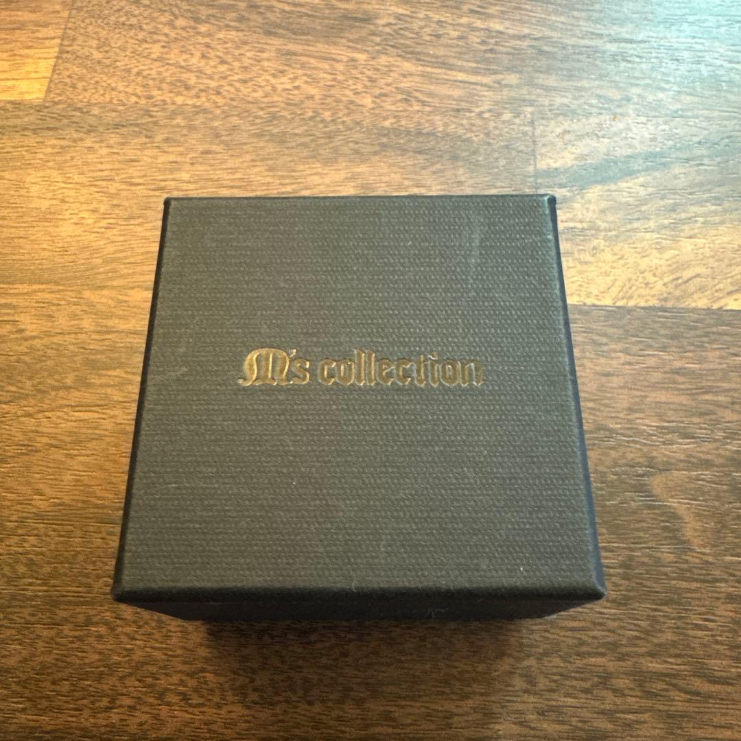 M's collection シルバー 十字架 ピアス、シルバースタッドピアス