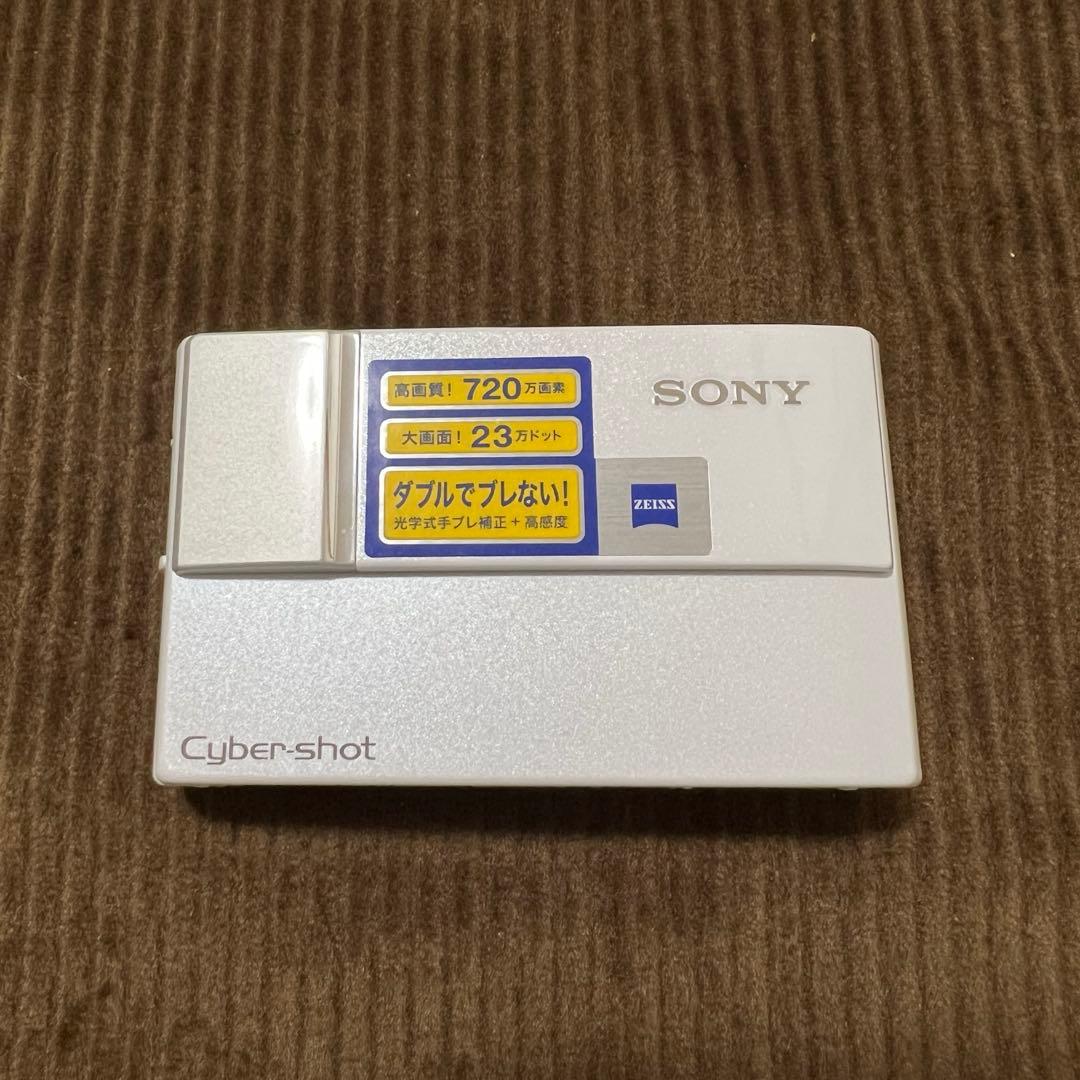 【ほぼ新品】SONY Cyber-shot DSC-T10 デジタルカメラ白