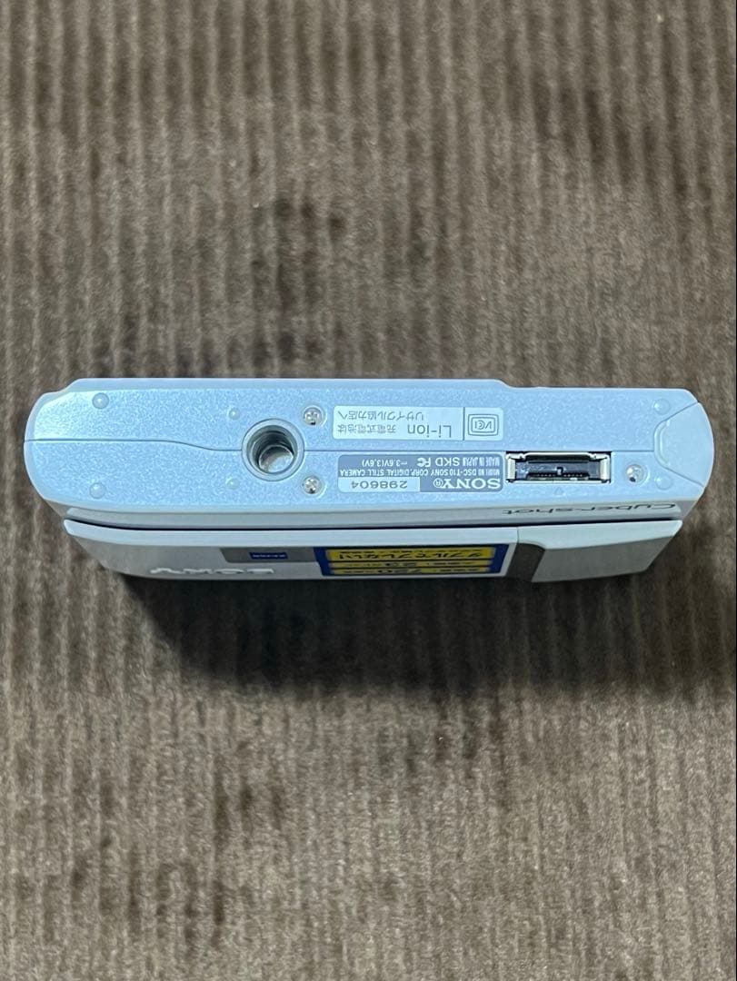 【ほぼ新品】SONY Cyber-shot DSC-T10 デジタルカメラ白