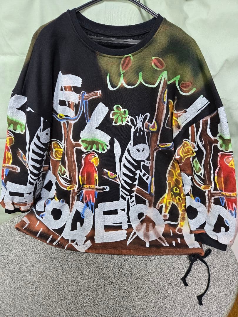 【超美品】EL RODEO エルロデオ BIGトレーナー☆アニマル柄☆