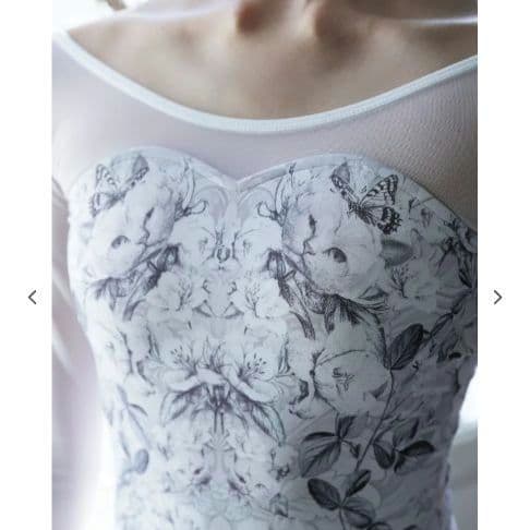 【新品】unoa ウノア　レオタード　Ｌサイズ　猫柄