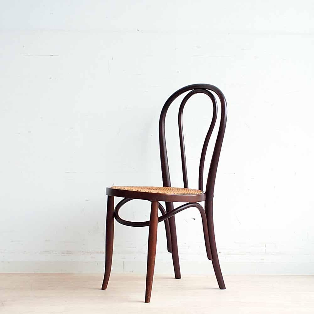 70s 80s 秋田木工 ラタン ベントウッドチェア A ZR24302