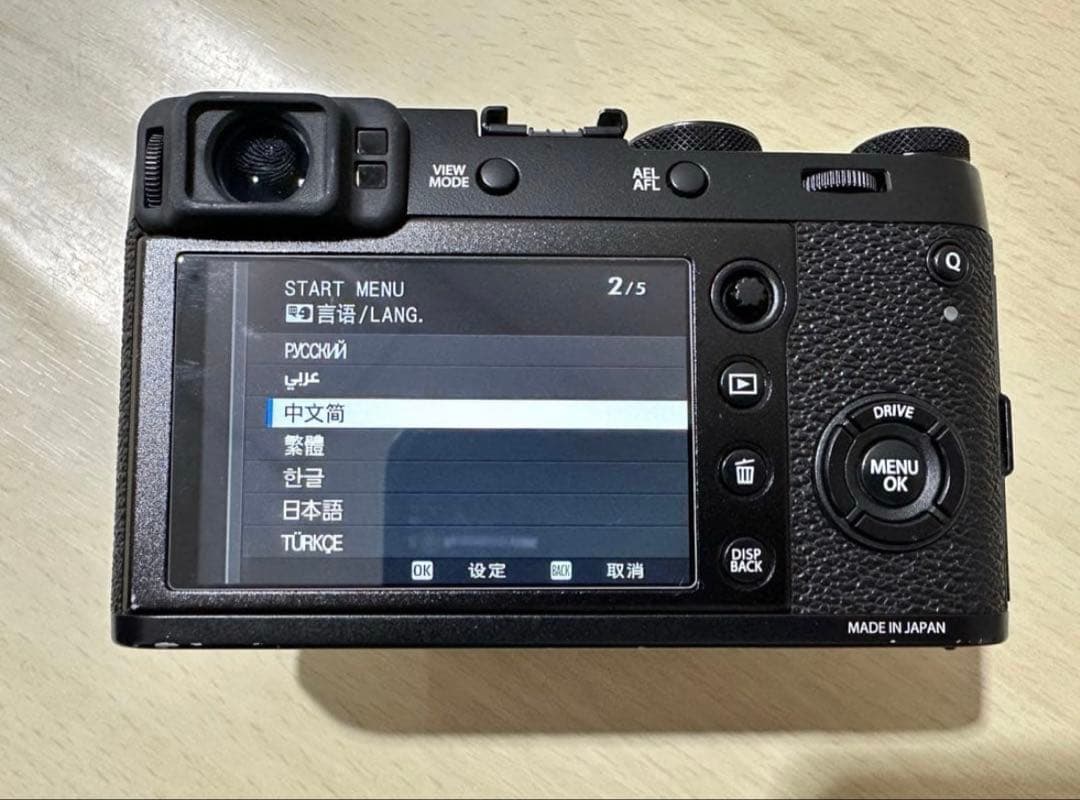 デジタルカメラ FUJIFILM x100F