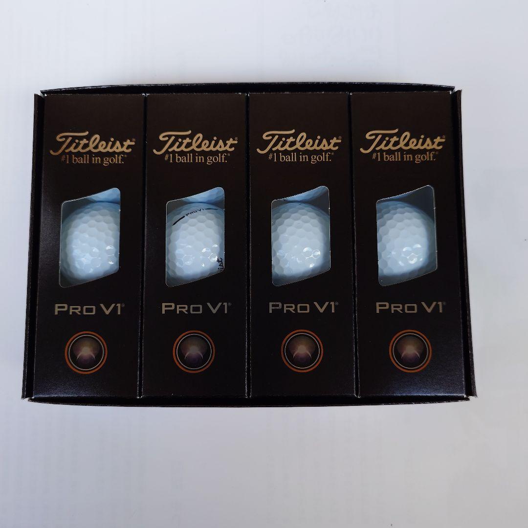 2025 タイトリストPROV1 シングルナンバー（4箱）