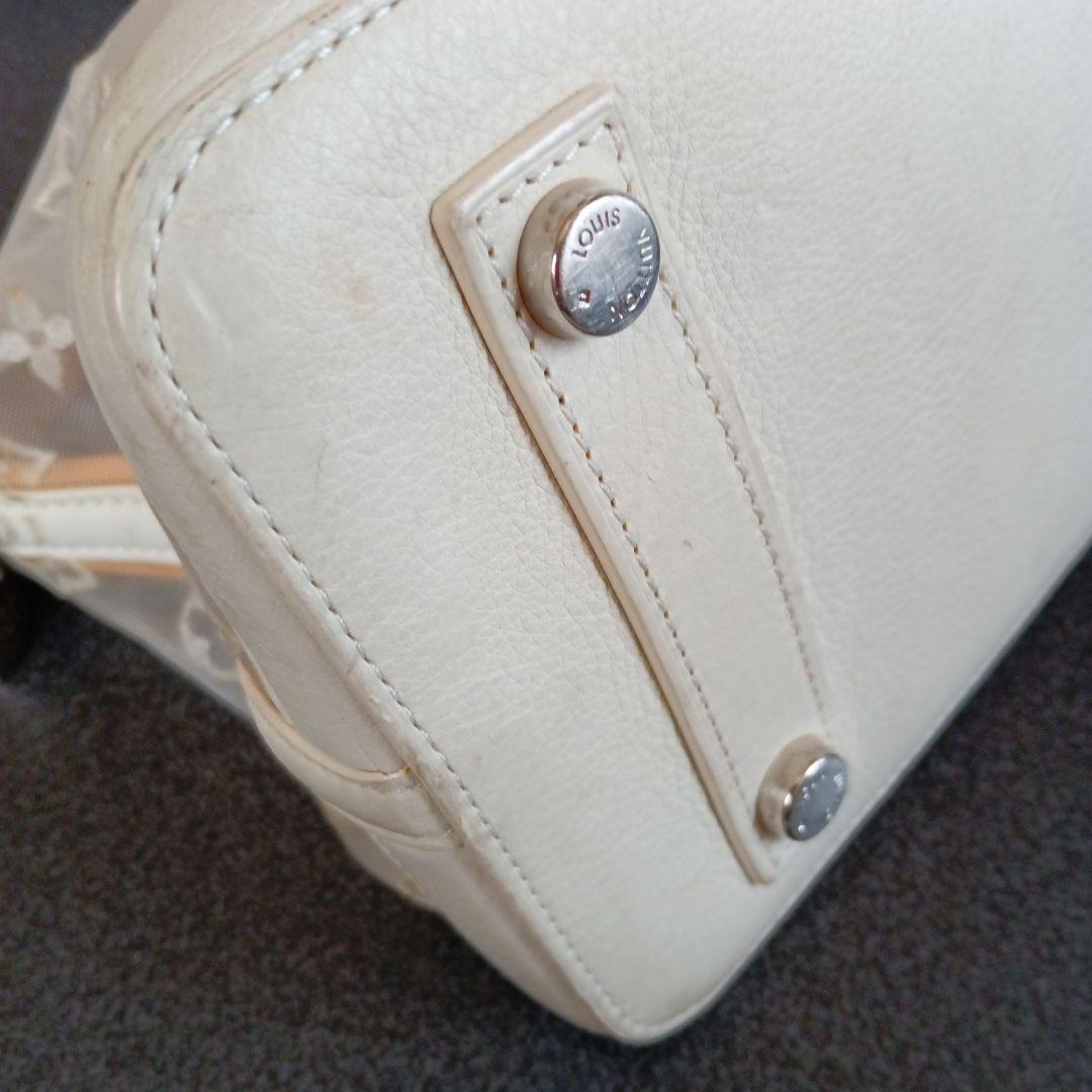 Louis Vuitton 　ロックイットバッグ　透明 　ロゴ入りメッシュ　夏