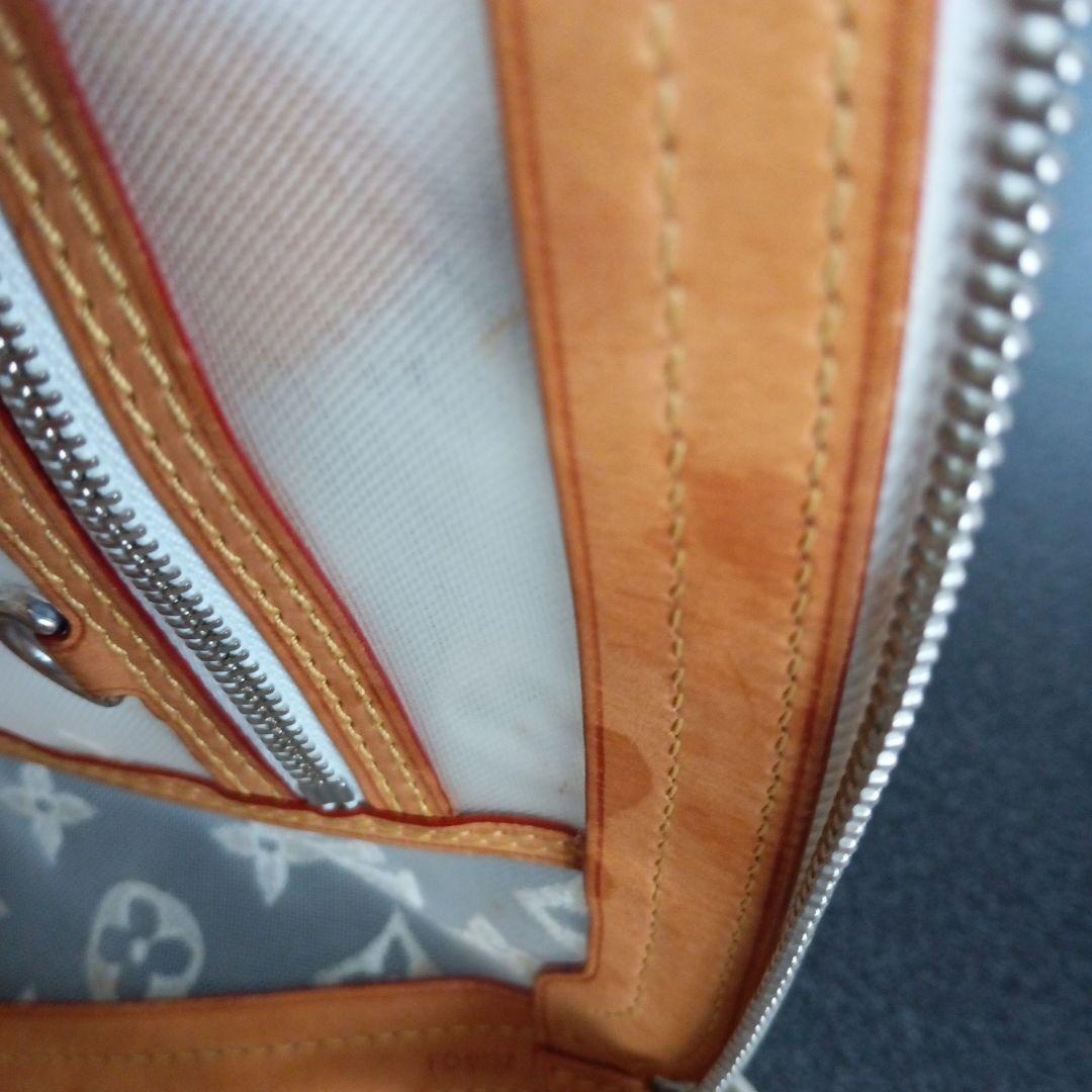 Louis Vuitton 　ロックイットバッグ　透明 　ロゴ入りメッシュ　夏