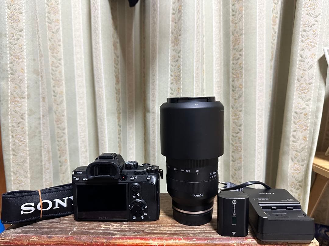 SONY α7 III + TAMRON 70-300mm レンズ