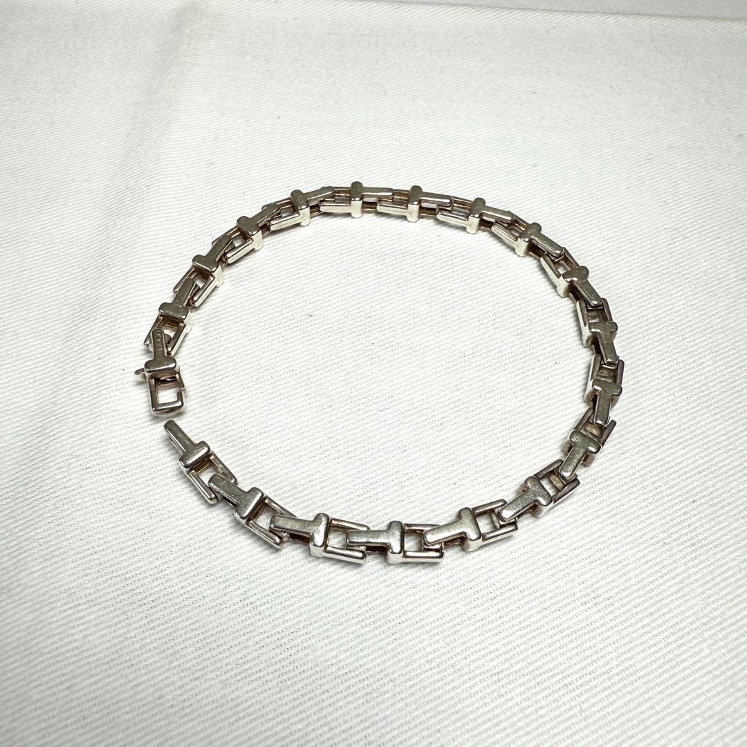 Tiffany & Co.（ティファニー） Tナロー チェーン ブレスレット