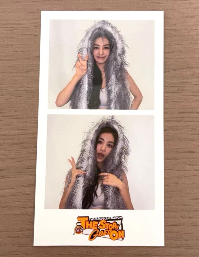 TWICE ジヒョ TEN 10周年 musicplant プリクラ トレカ