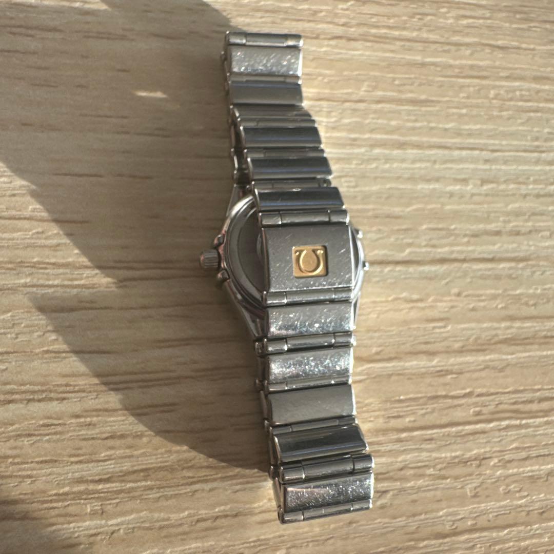 オメガ コンステレーション マイチョイス ミニ ホワイトシェル レディース