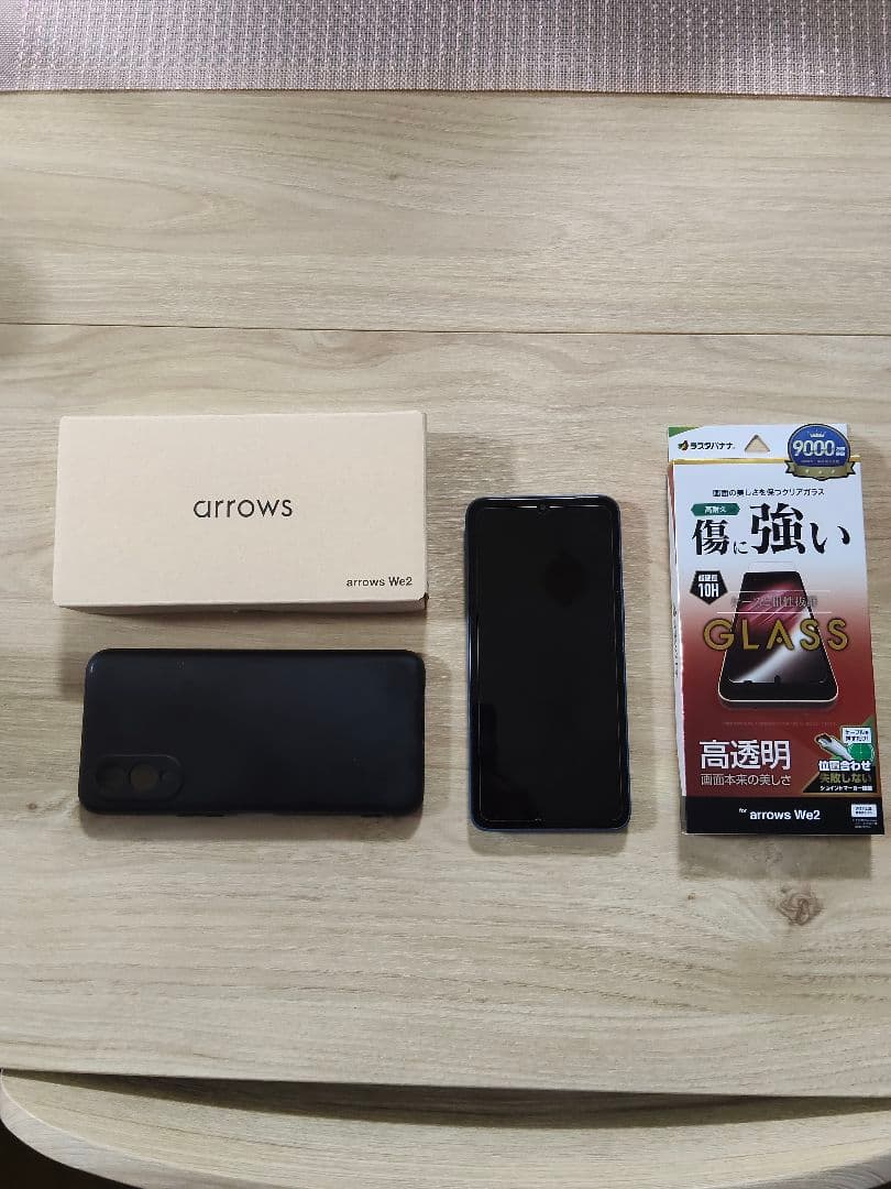 arrows We2 スマートフォン 本体 ケース　画面シール