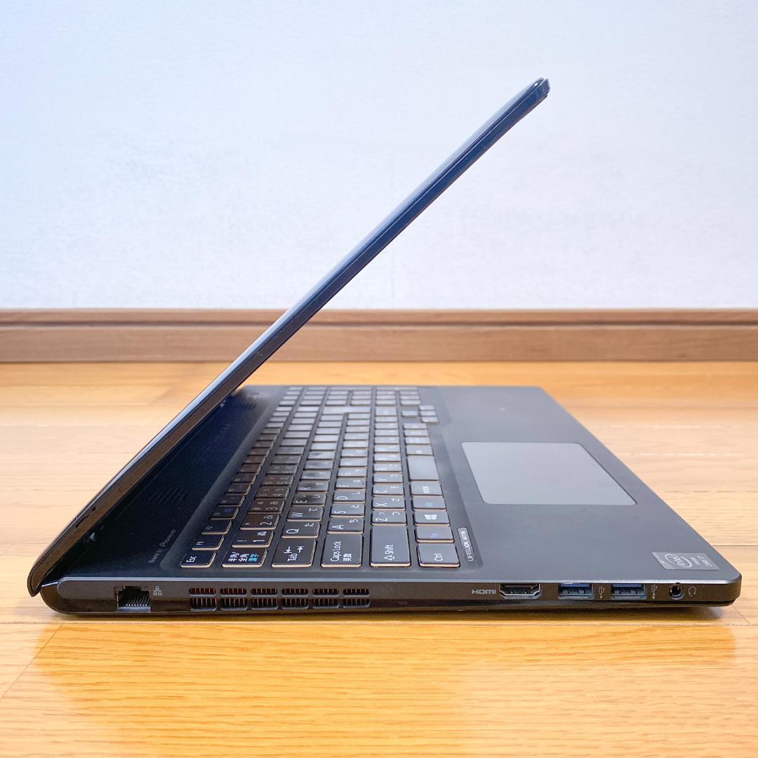 オフィス2021✨4コアi7 メモリ16 SSD480 富士通ノートパソコン