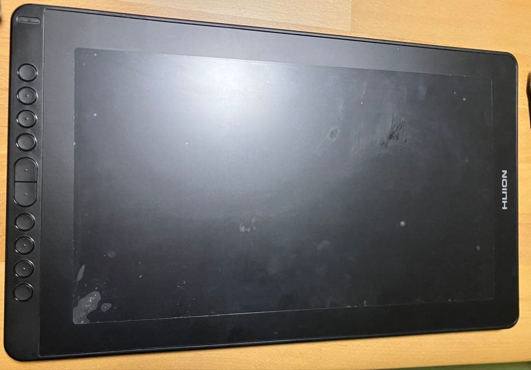 【動作確認済】液晶タブレット HUION KAMVAS16 スタンド付き