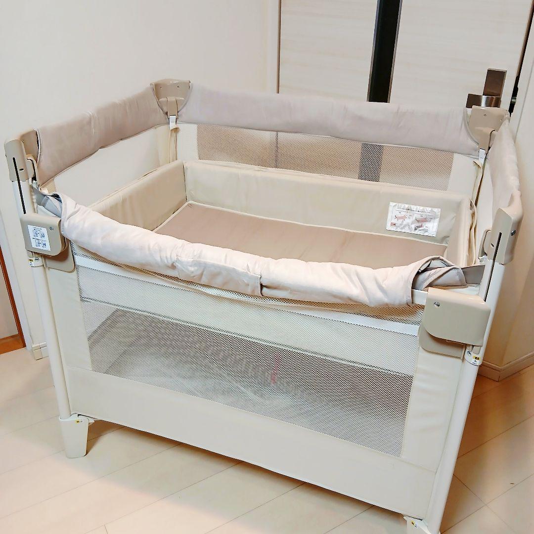 [極美品] アップリカ　ココネル　エアープラス　収納袋つき