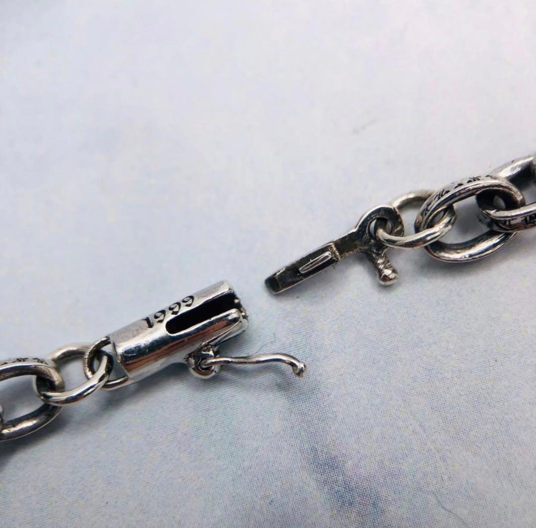 シルバー925 ペーパーチェーン　ネックレス　55cm 新品　5-5　4749