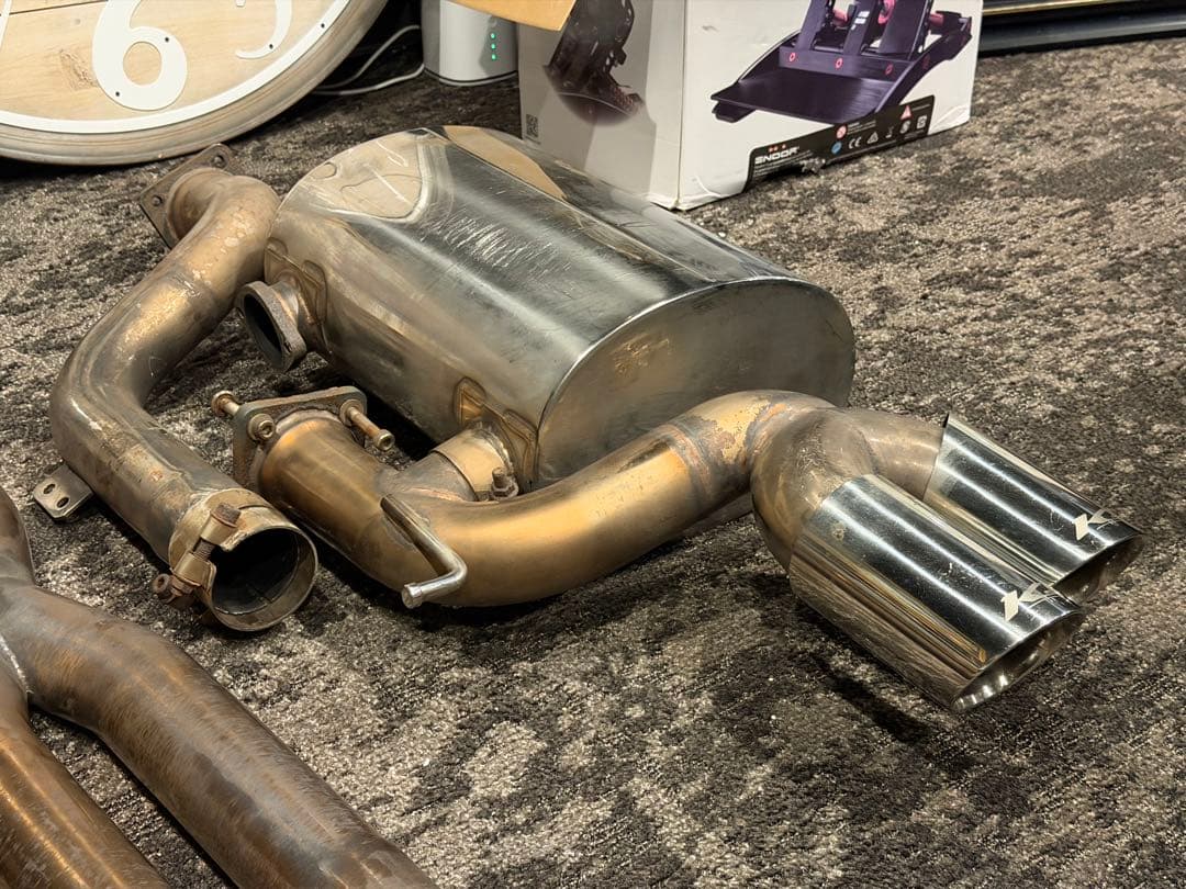 KSG ステンレス デュアルテールエンドマフラー