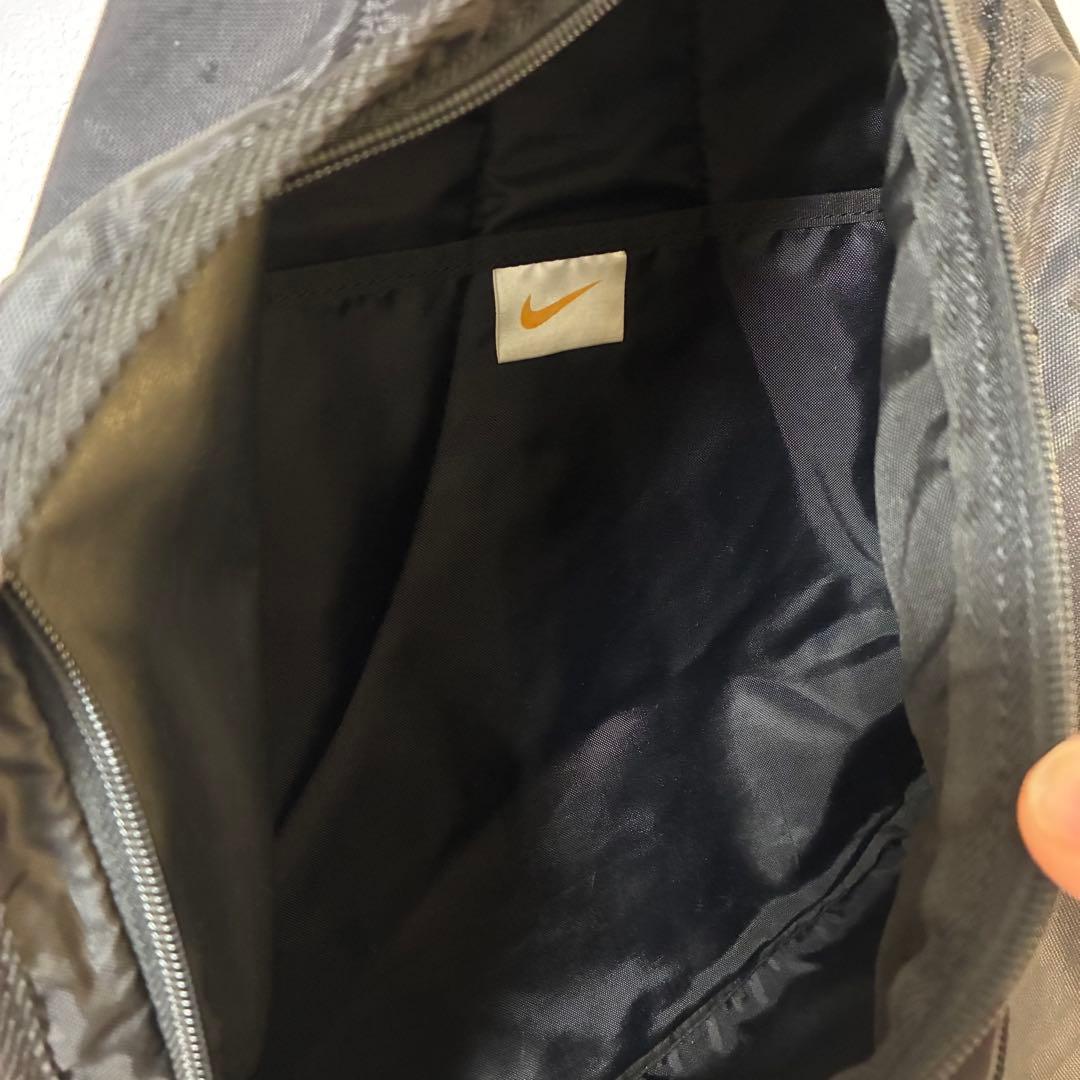 【美品】【レア】【y2k】old nike✴︎ワンショルダーバッグ　ブラック　黒