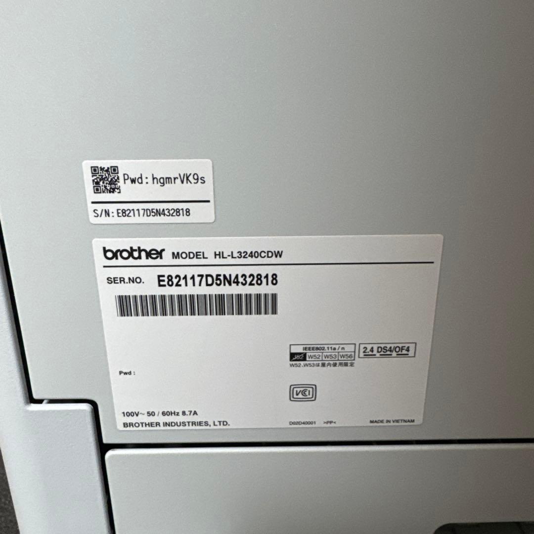 brother HL-L3240CDW レーザープリンター