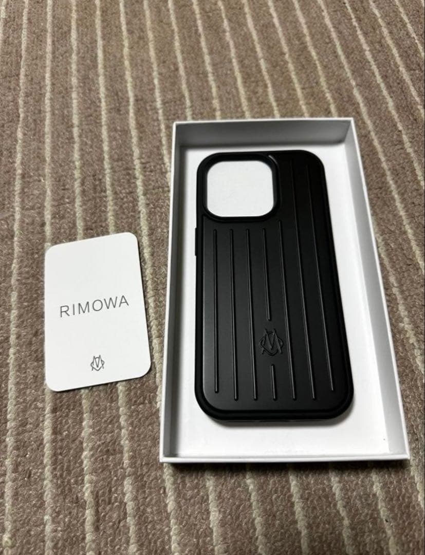 新品 未使用 RIMOWA リモワ iPhone16proケース ブラック