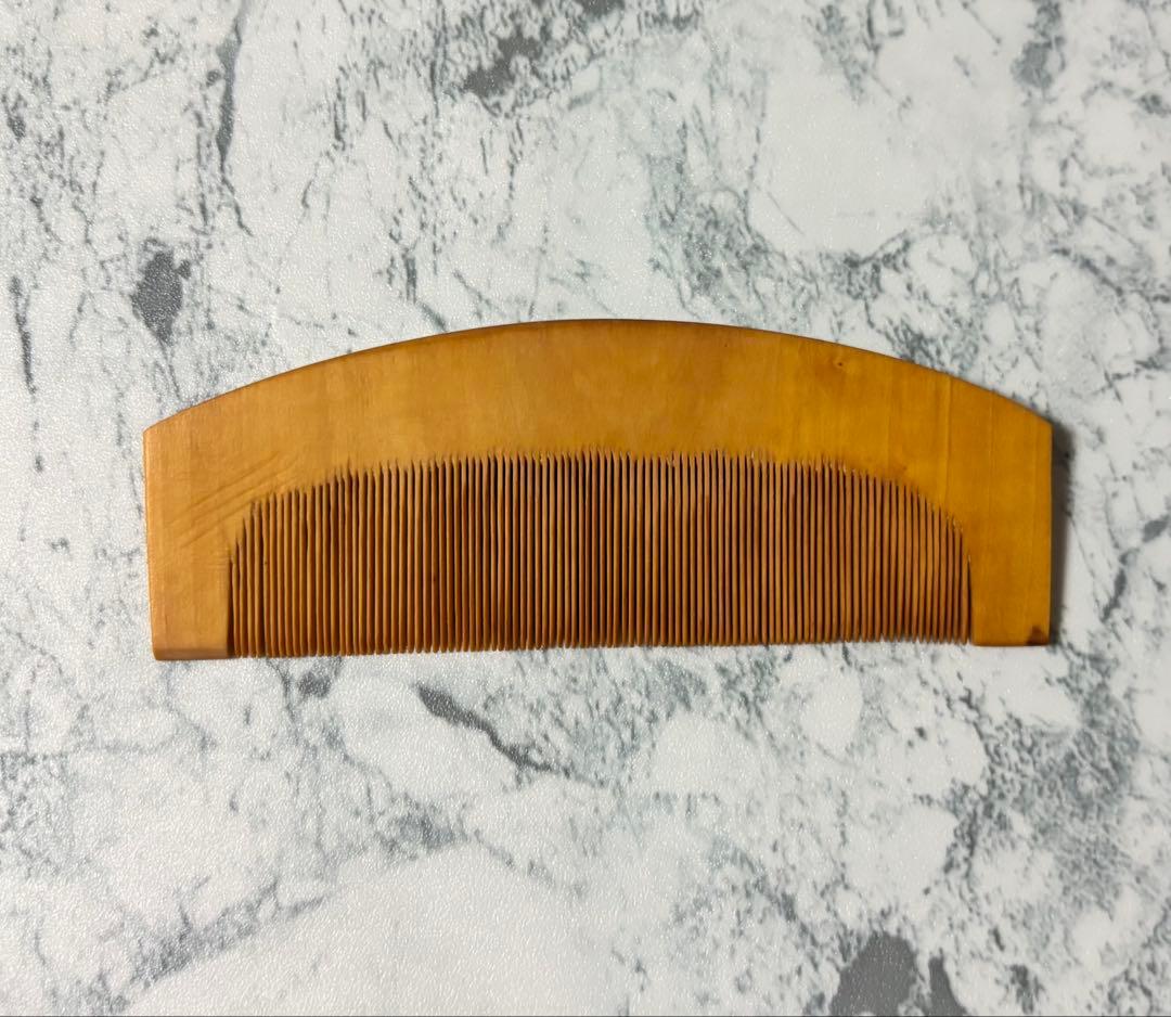 廣島 つげ櫛 夢の櫛