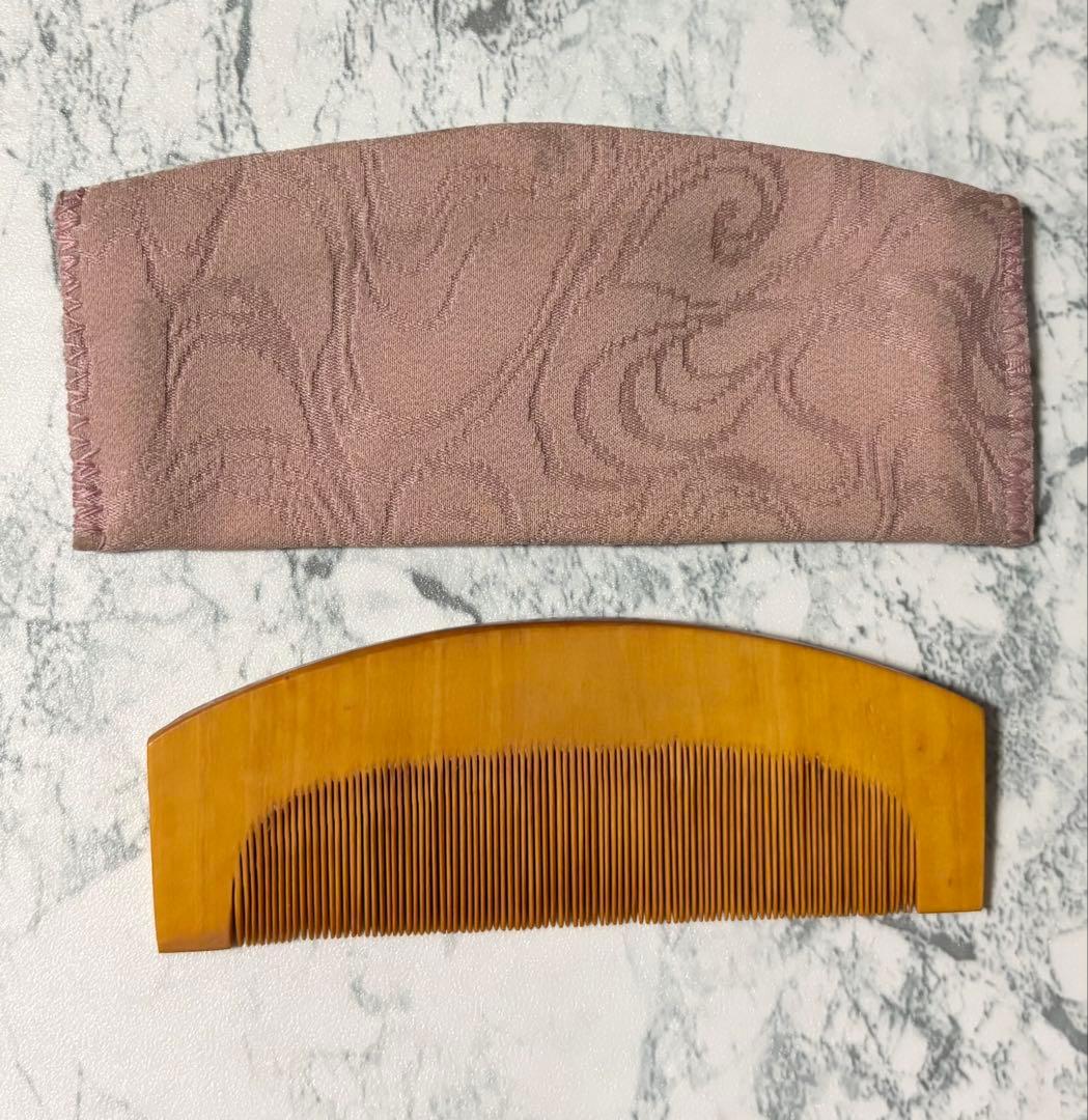 廣島 つげ櫛 夢の櫛