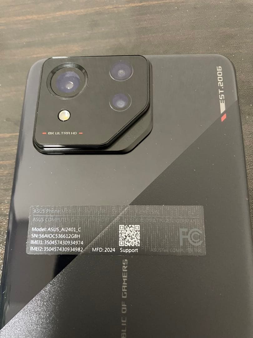 ASUS ROG Phone 8 本体（国内版）