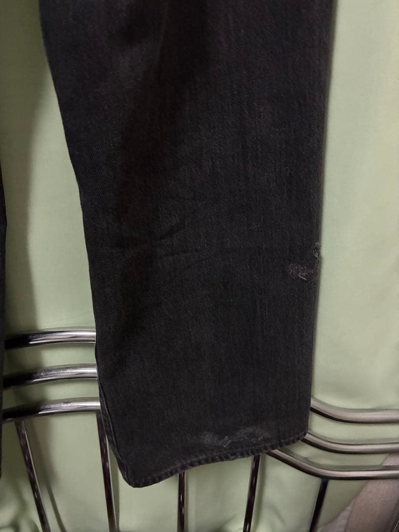 新作シュタインssstein 26SS LOOSE DENIM JEANS黒XS