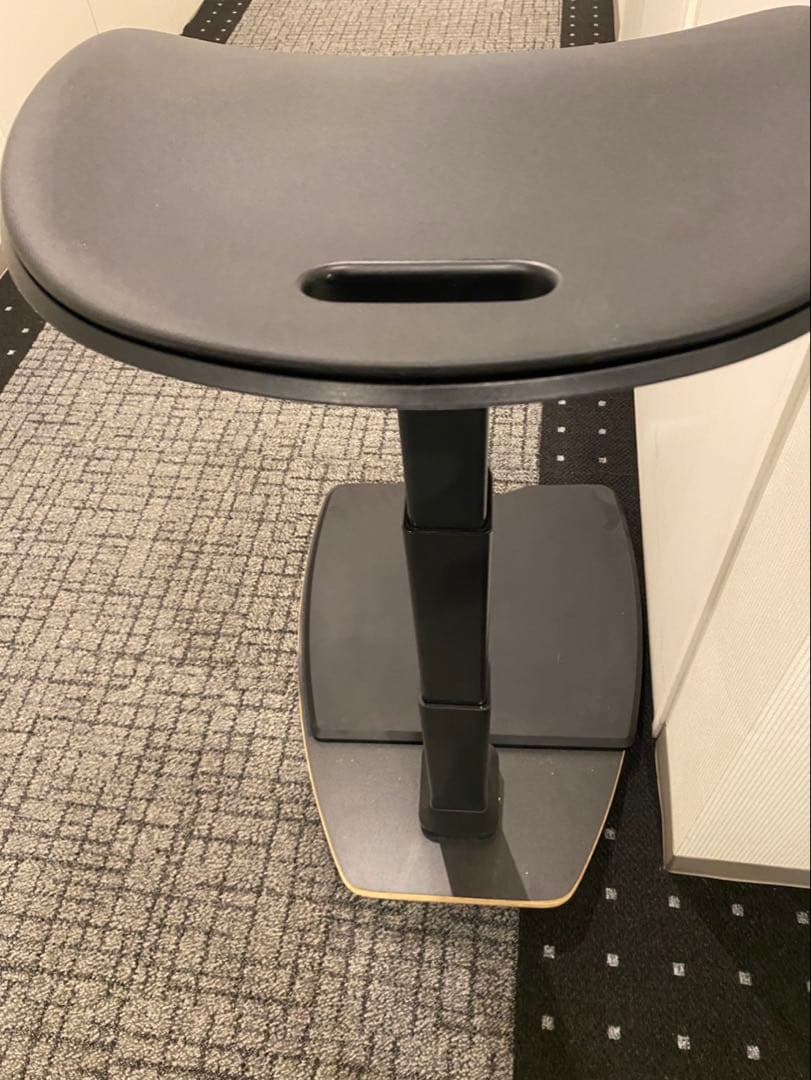 サンワダイレクト　スタンディングチェア　昇降チェア　キャスター付き