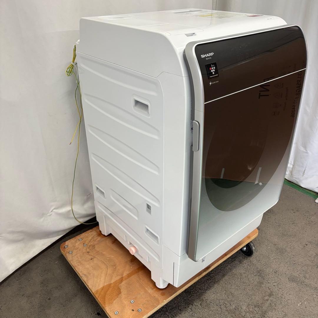 146　SHARP　ドラム式洗濯機　23年製　乾燥　11キロ　右開き　設置無料