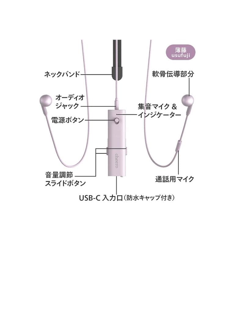 cheero Otocarti MATE (軟骨伝導集音器) チーロ