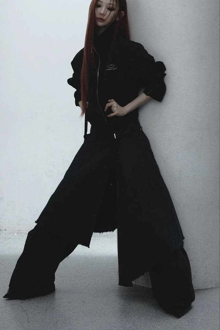 N*A様 S double knee pants heart THEREDTHR