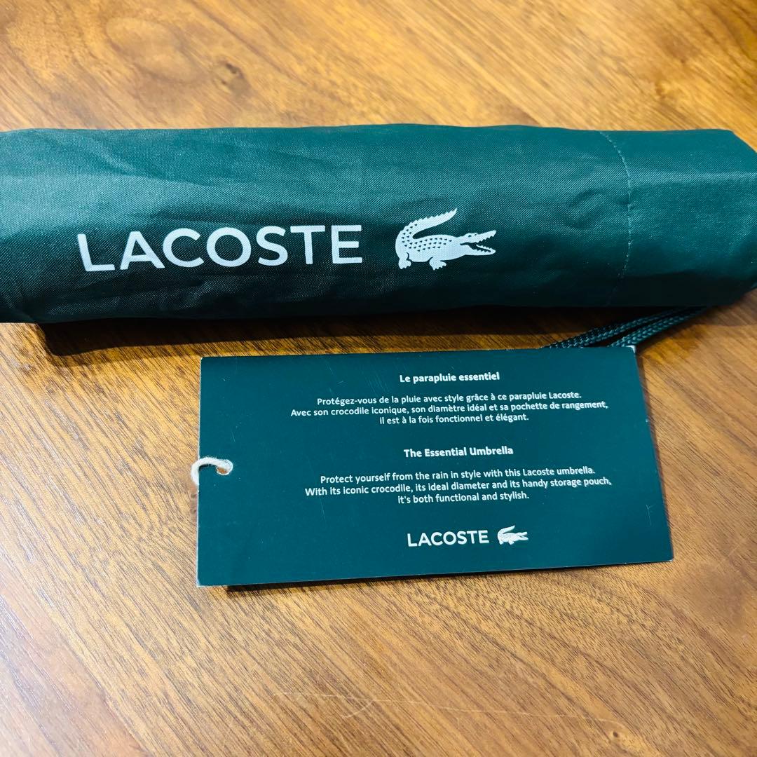 ラコステ ノベルティ非売品 リュック タンブラー 折り畳み傘 アンブレラ 新品